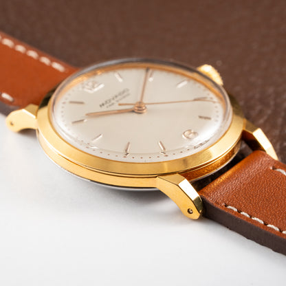 Movado ‘Fab Suisse’ Stepped Spider Lugs Dress Watch of 1950s