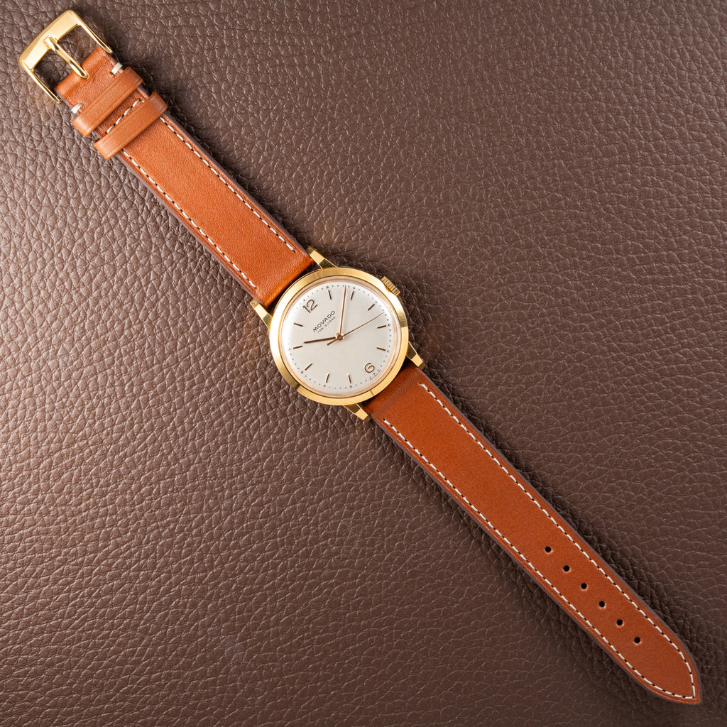 Movado ‘Fab Suisse’ Stepped Spider Lugs Dress Watch of 1950s