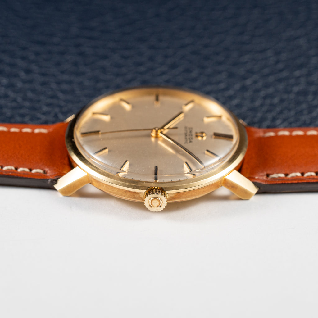 Omega Automatic Ref. 161.033 Sleek Dress Watch from the Late 1960s