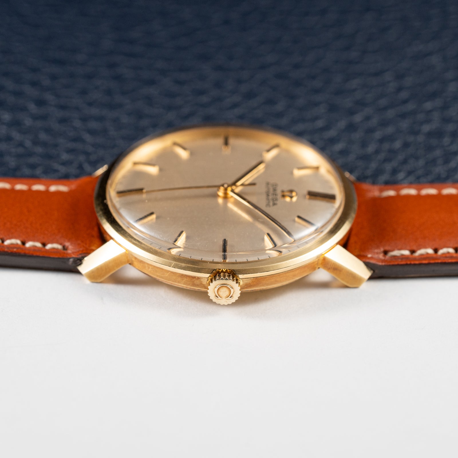 Omega Automatic Ref. 161.033 Sleek Dress Watch from the Late 1960s