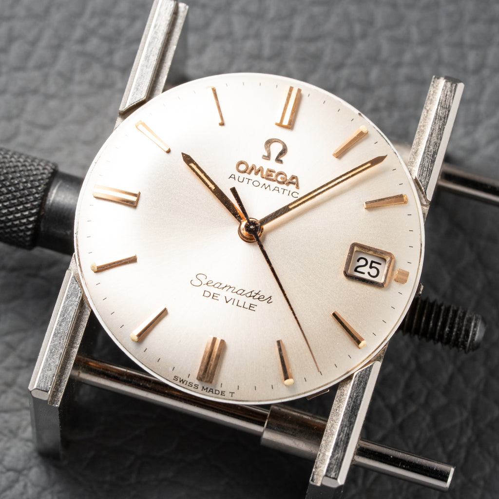 Omega Seamaster De Ville Automatic Rosé Gold 18k French Case Ref. 166.020 from 1964