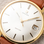Omega Century 18K Yellow Gold Dress Watch Date Ref. 132.026 from 1966