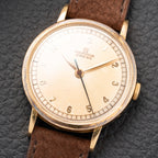 Omega Chronomètre 30T2RG 18K Yellow Gold Oxidized Case from 1945