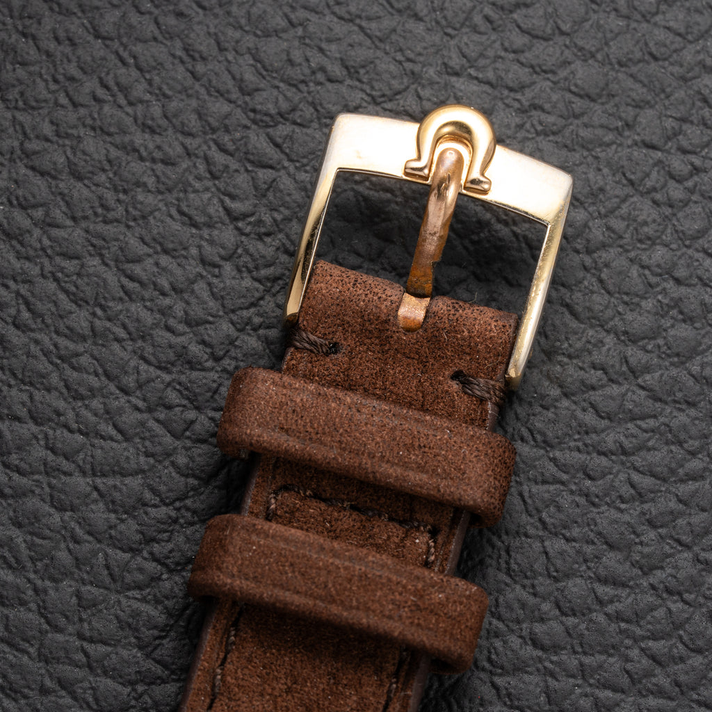 Omega Chronomètre 30T2RG 18K Yellow Gold Oxidized Case from 1945