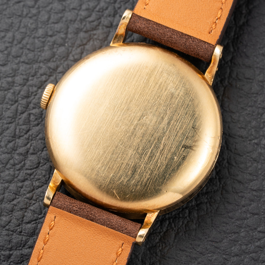 Omega Chronomètre 30T2RG 18K Yellow Gold Oxidized Case from 1945