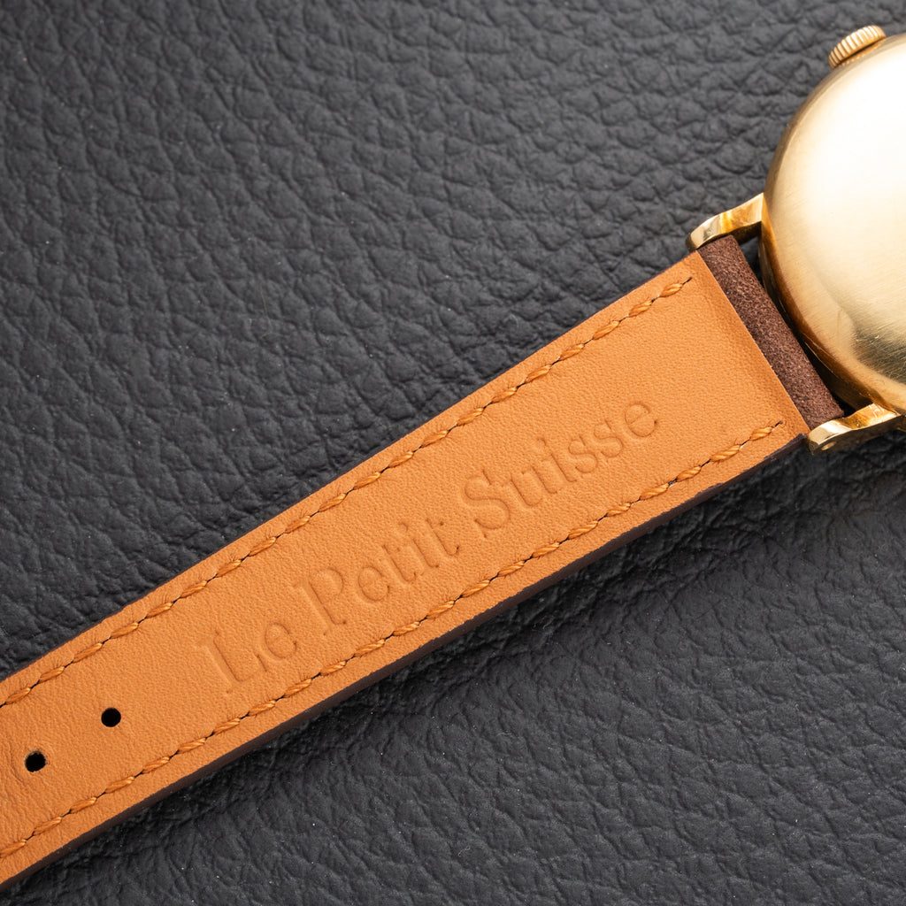 Omega Chronomètre 30T2RG 18K Yellow Gold Oxidized Case from 1945