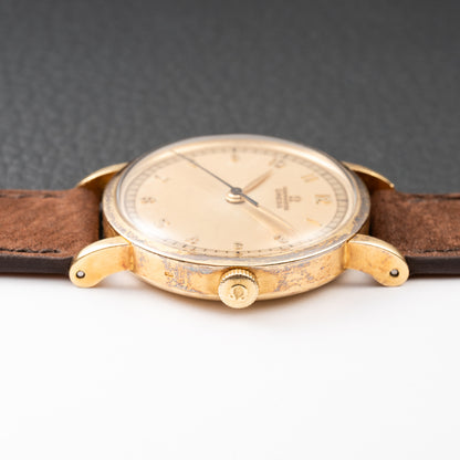 Omega Chronomètre 30T2RG 18K Yellow Gold Oxidized Case from 1945