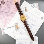 Omega Constellation Automatic Crosshair 18K Rosé Gold Ref. 2852 / 2853 French Case 1956