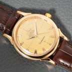 Omega Constellation Automatic Crosshair 18K Rosé Gold Ref. 2852 / 2853 French Case 1956