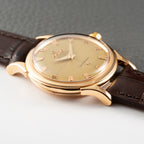 Omega Constellation Automatic Crosshair 18K Rosé Gold Ref. 2852 / 2853 French Case 1956
