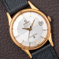 Omega Constellation Automatic Pie Pan 18k Yellow Gold Ref. 14393 from 1959