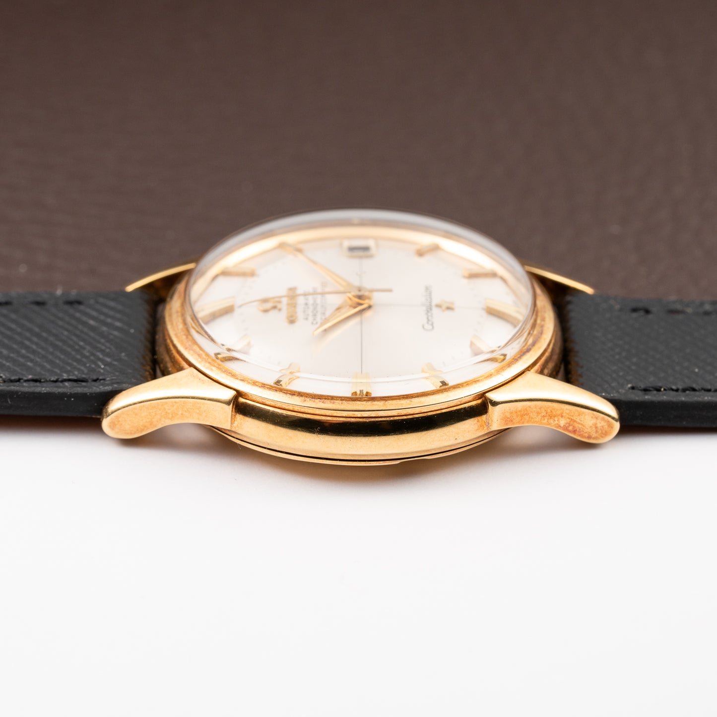Omega Constellation Automatic Pie Pan 18k Yellow Gold Ref. 14393 from 1959