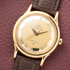 Omega Constellation DeLuxe Pie Pan 18K Yellow Gold from 1952 ref 2652