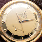 Omega Constellation DeLuxe Pie Pan 18K Yellow Gold from 1952 ref 2652