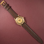 Omega Constellation DeLuxe Pie Pan 18K Yellow Gold from 1952 ref 2652