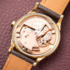 Omega Constellation DeLuxe Pie Pan 18K Yellow Gold from 1952 ref 2652