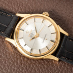 Omega Constellation Pie Pan Automatic 18K Yellow Gold Ref. 14381 Onyx Indices from 1959
