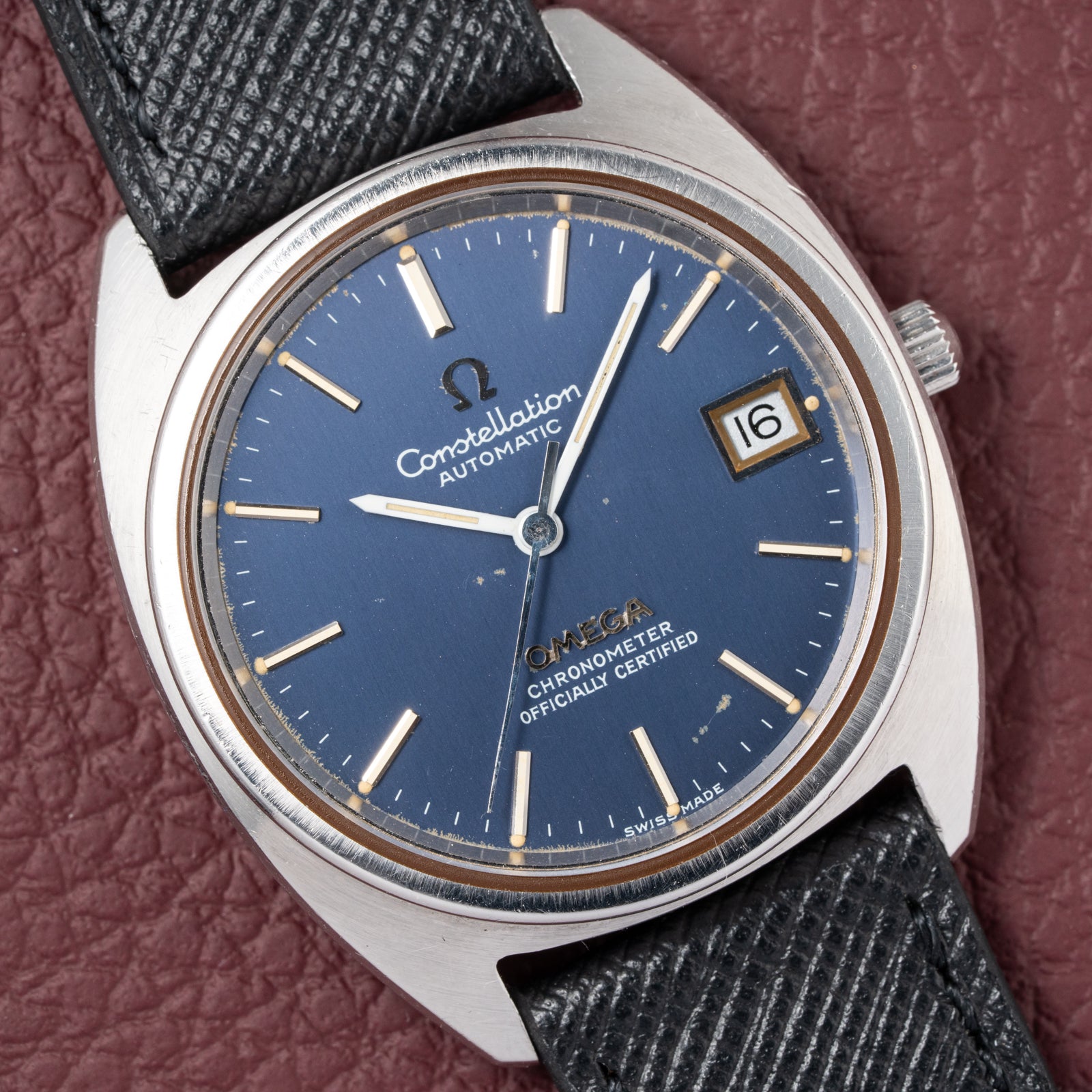 Omega Constellation Automatic “C-Shape” Blue Dial Ref. 168.0056 from 1972