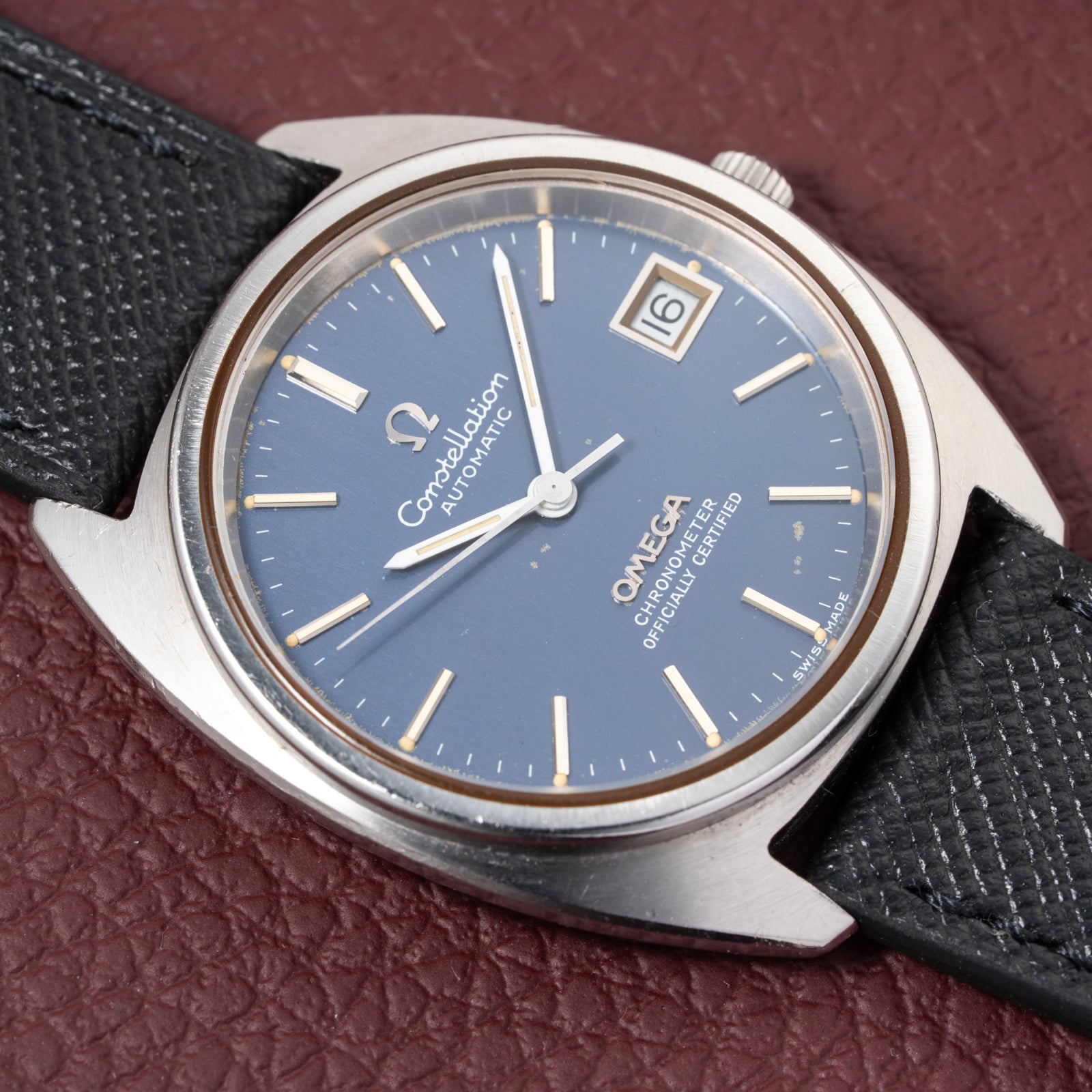 Omega Constellation Automatic “C-Shape” Blue Dial Ref. 168.0056 from 1972