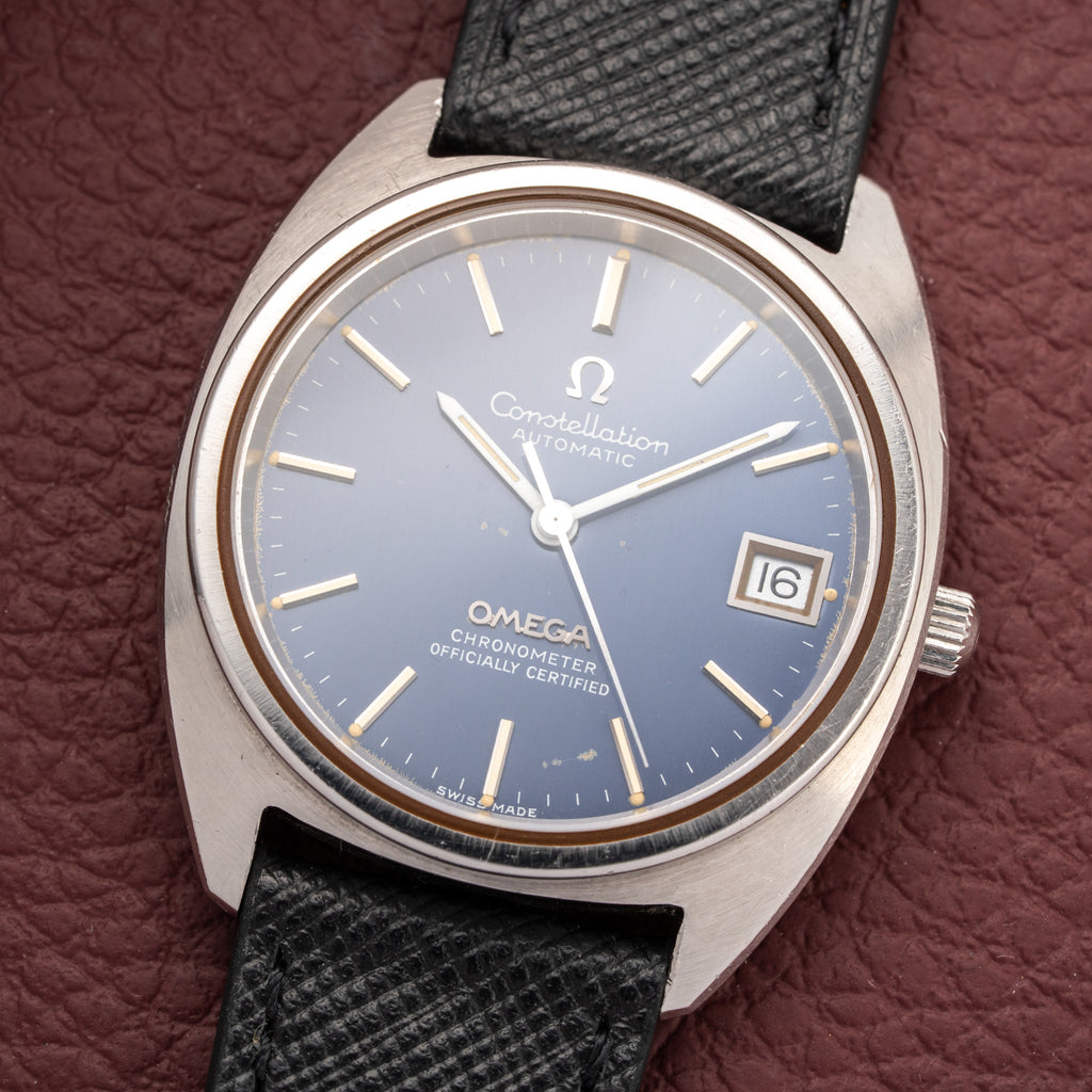 Omega Constellation Automatic “C-Shape” Blue Dial Ref. 168.0056 from 1972