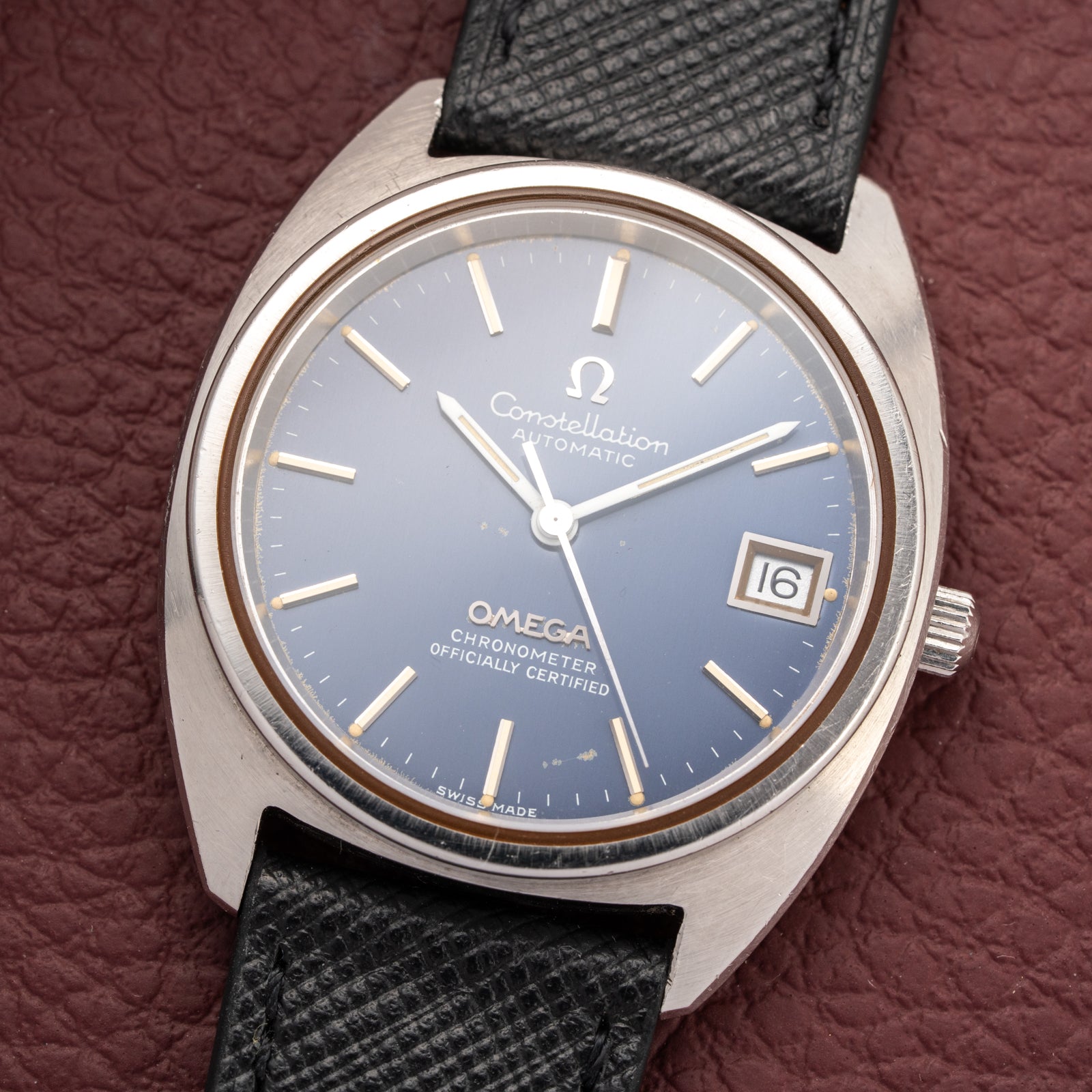 Omega Constellation Automatic “C-Shape” Blue Dial Ref. 168.0056 from 1972