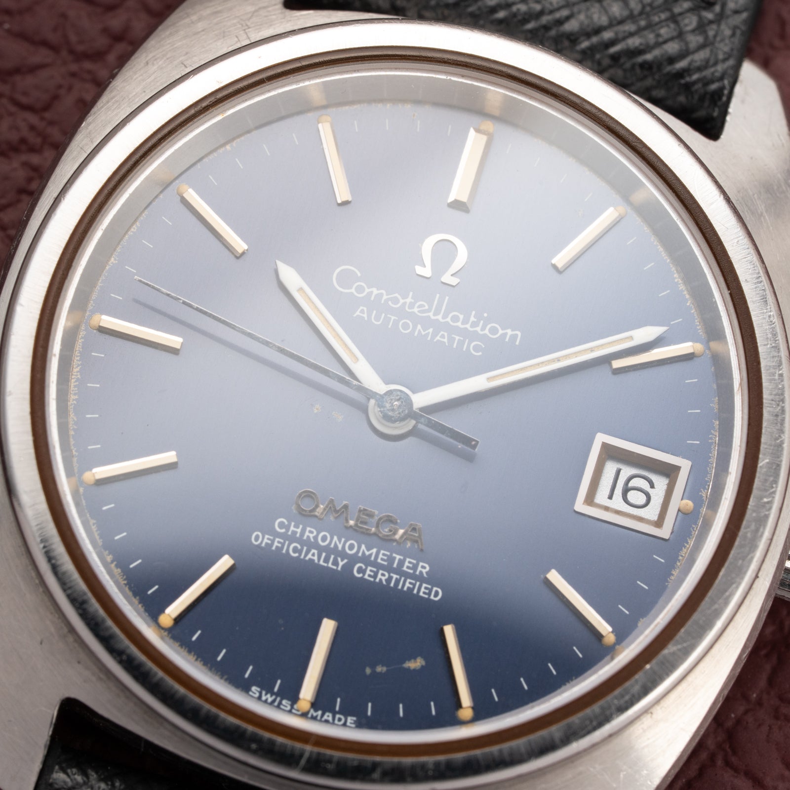 Omega Constellation Automatic “C-Shape” Blue Dial Ref. 168.0056 from 1972