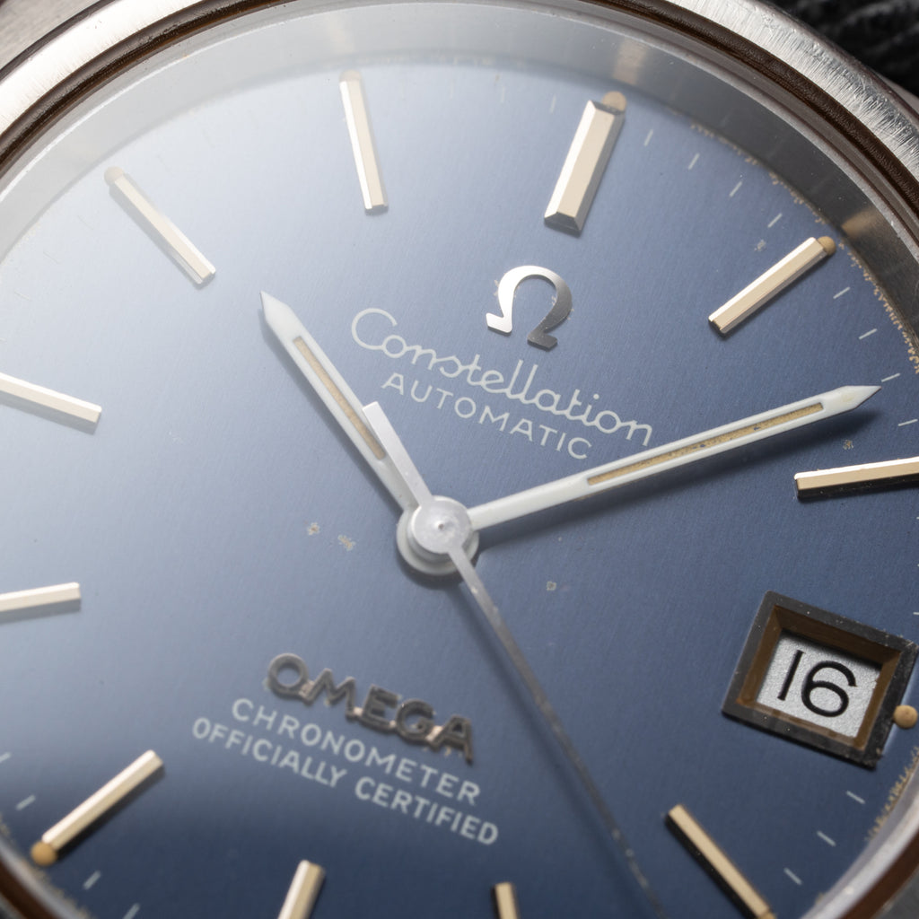 Omega Constellation Automatic “C-Shape” Blue Dial Ref. 168.0056 from 1972