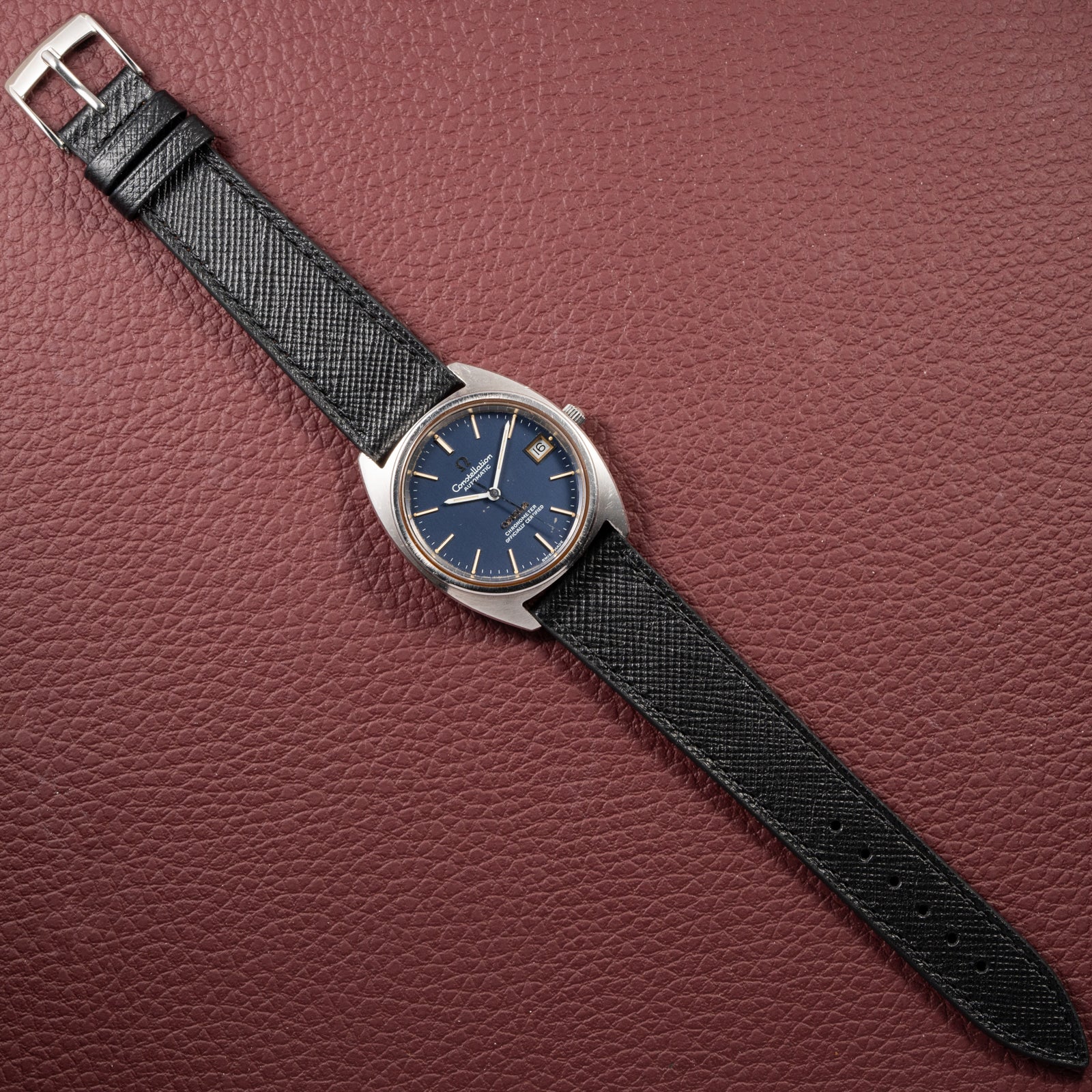 Omega Constellation Automatic “C-Shape” Blue Dial Ref. 168.0056 from 1972