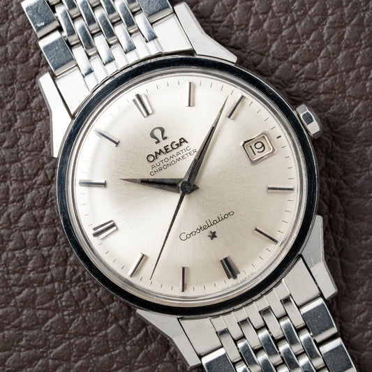 Omega Constellation Automatic Dog Leg Onyx Indicies Ref 14902 from 1962