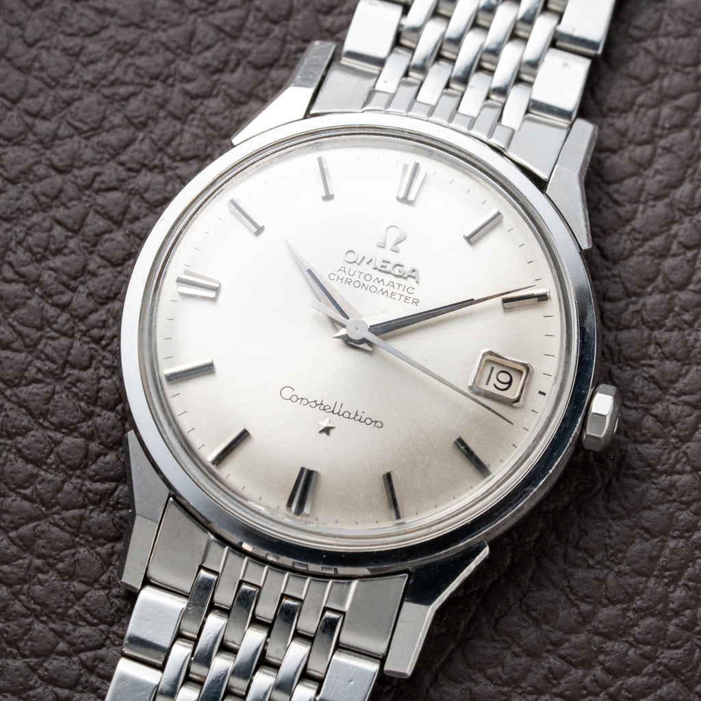 Omega Constellation Automatic Dog Leg Onyx Indicies Ref 14902 from 1962