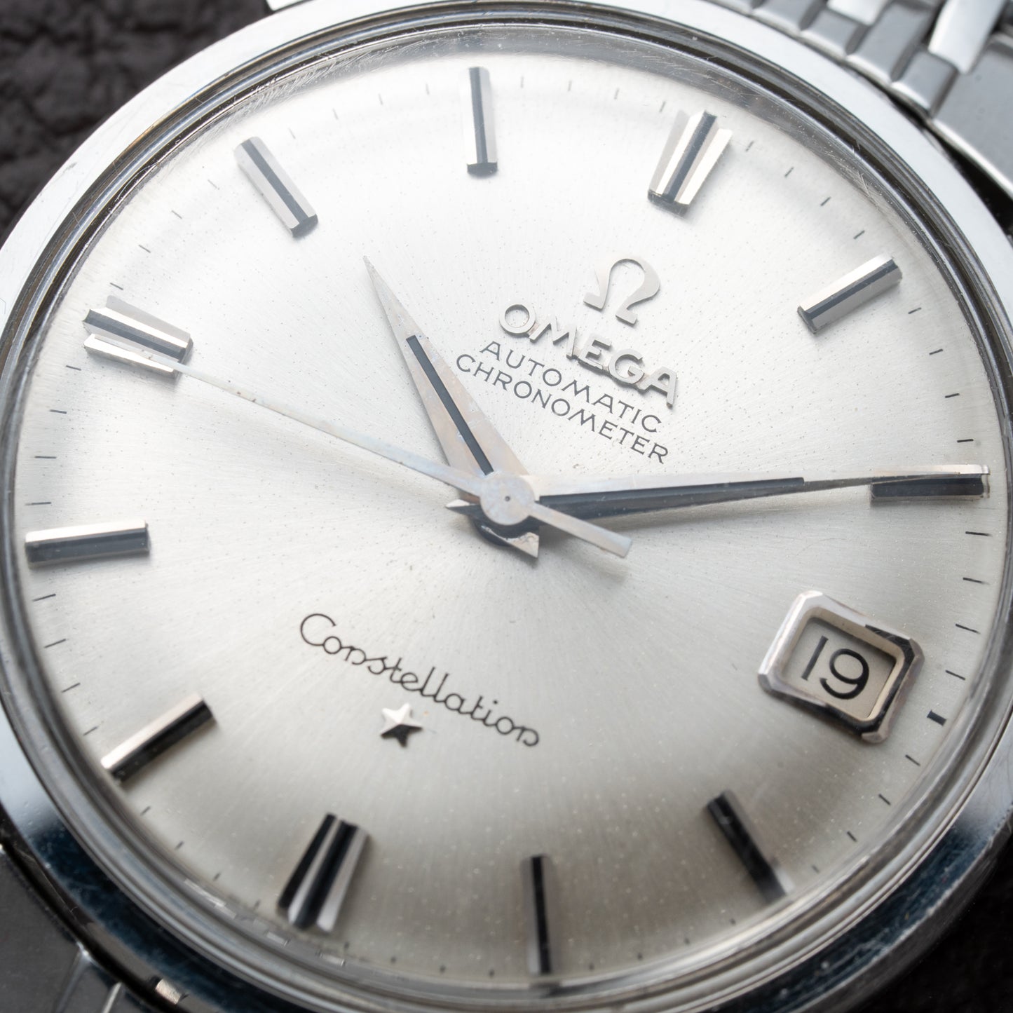 Omega Constellation Automatic Dog Leg Onyx Indicies Ref 14902 from 1962