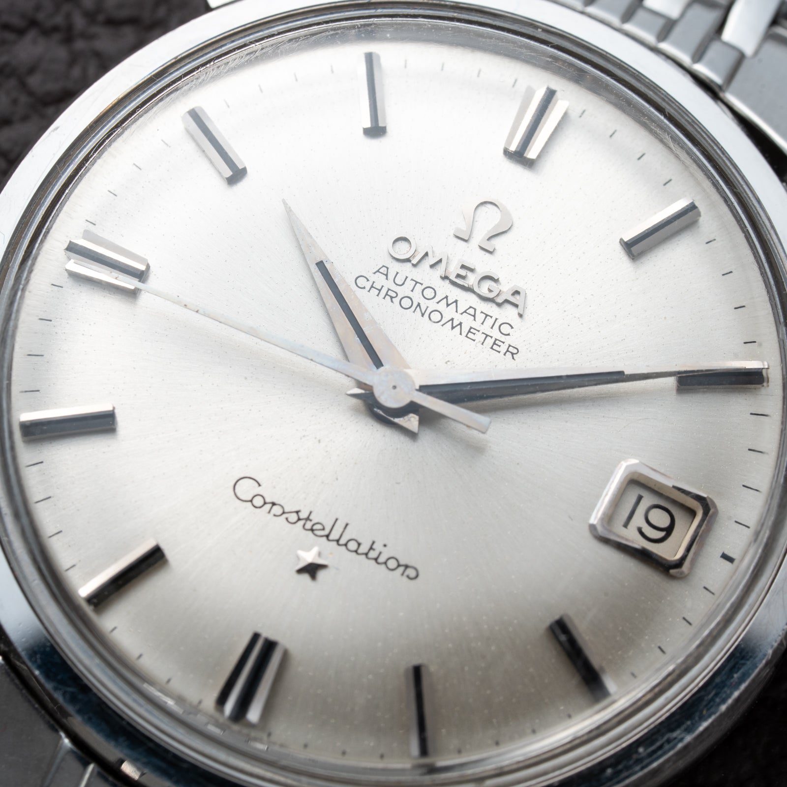 Omega Constellation Automatic Dog Leg Onyx Indicies Ref 14902 from 1962
