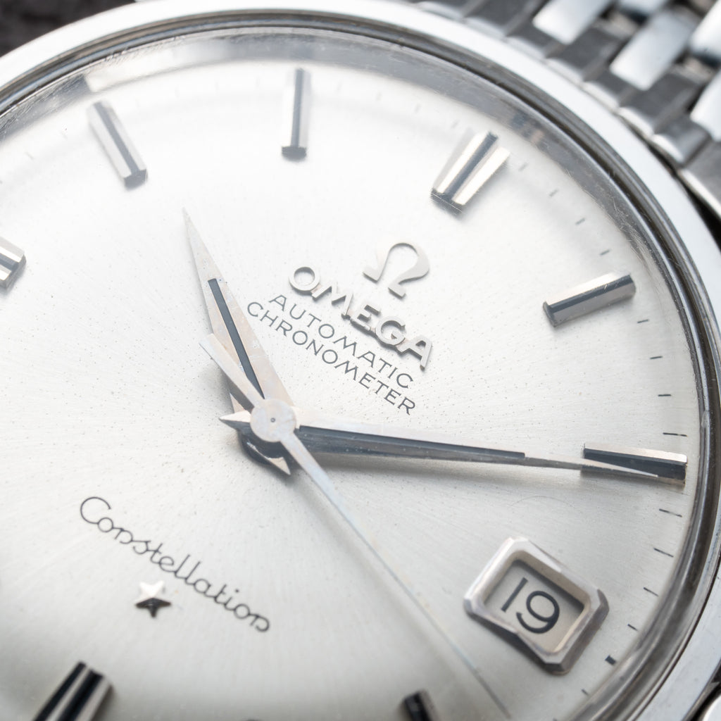Omega Constellation Automatic Dog Leg Onyx Indicies Ref 14902 from 1962
