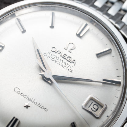 Omega Constellation Automatic Dog Leg Onyx Indicies Ref 14902 from 1962