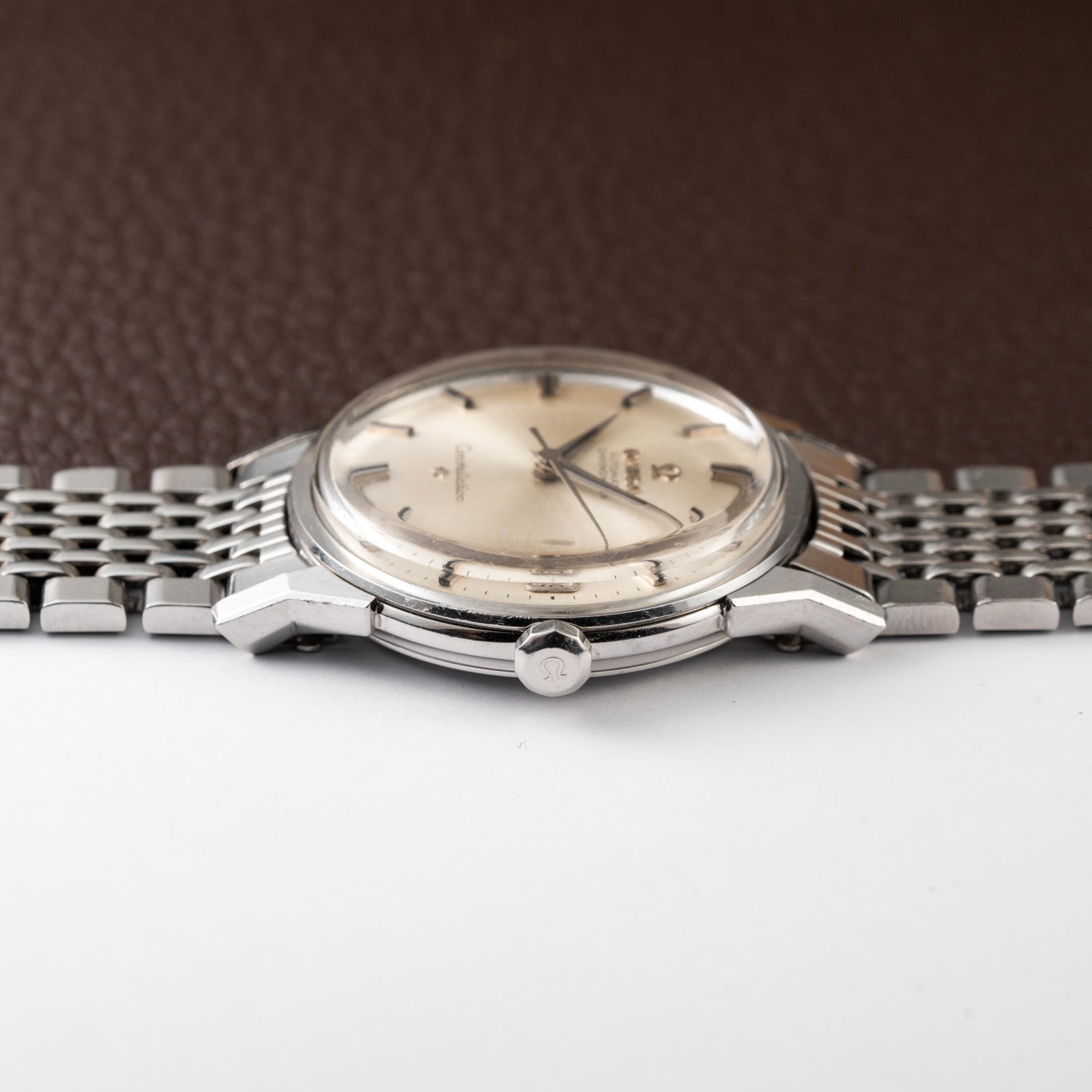 Omega Constellation Automatic Dog Leg Onyx Indicies Ref 14902 from 1962