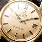 Omega Constellation DeLuxe Automatic Onyx Indices 18K Yellow Gold Ref. 14393 from 1959