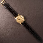 Omega Constellation DeLuxe Automatic Onyx Indices 18K Yellow Gold Ref. 14393 from 1959