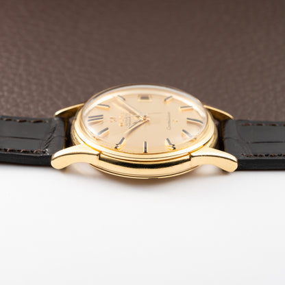 Omega Constellation DeLuxe Automatic Onyx Indices 18K Yellow Gold Ref. 14393 from 1959