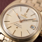Omega Constellation C-Shape Türler Brick Bracelet from 1966