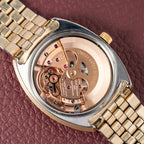 Omega Constellation C-Shape Türler Brick Bracelet from 1966