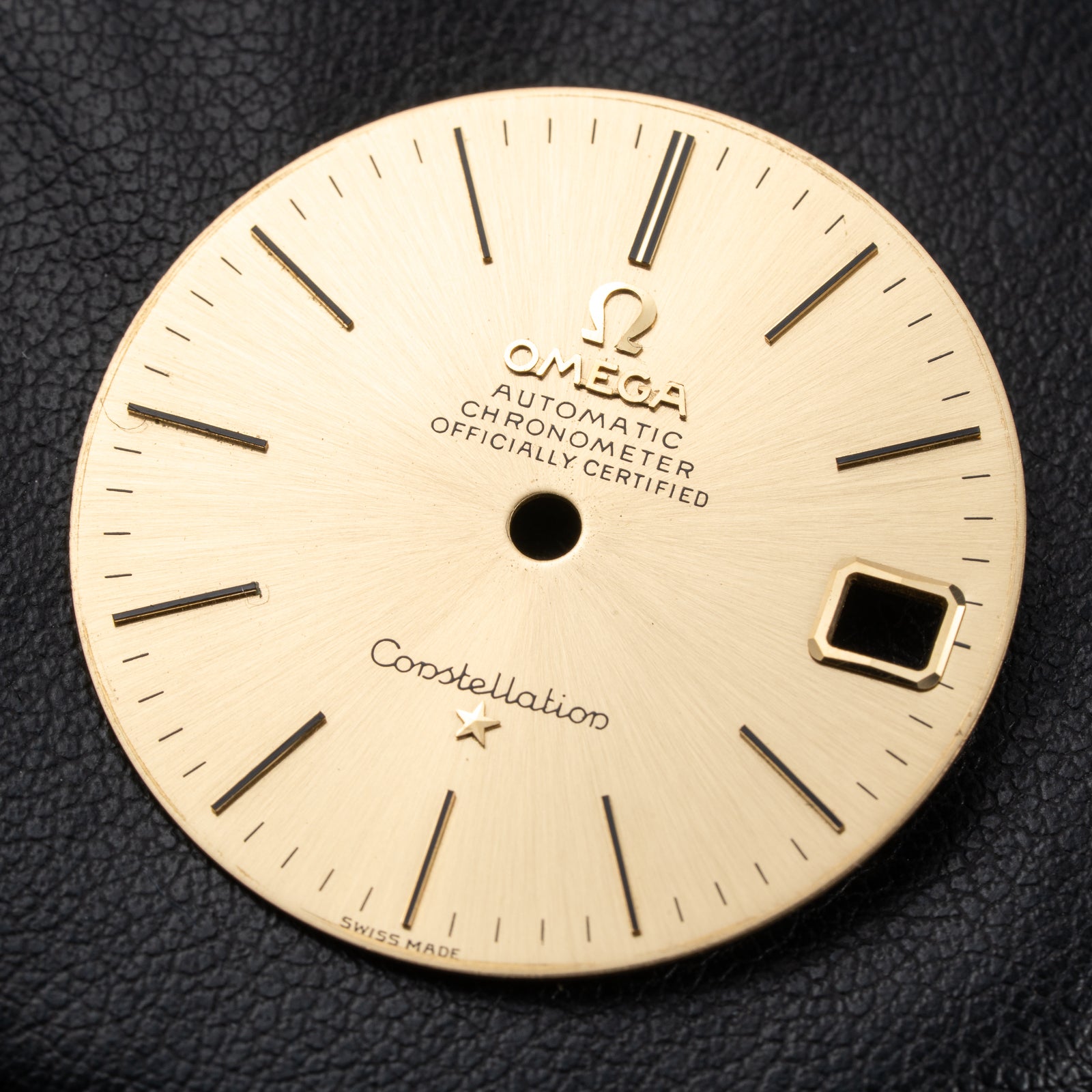 Omega Constellation C-Shape Automatic OM Dial 18k Yellow Gold Ref 168.017 from 1966