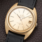 Omega Constellation C-Shape Automatic OM Dial 18k Yellow Gold Ref 168.017 from 1966