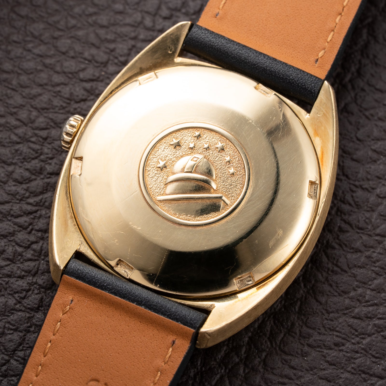 Omega Constellation C-Shape Automatic OM Dial 18k Yellow Gold Ref 168.017 from 1966