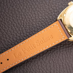 Omega Constellation C-Shape Automatic 18K Yellow Gold “OM Linen Dial”  Ref. 168.017 from 1969