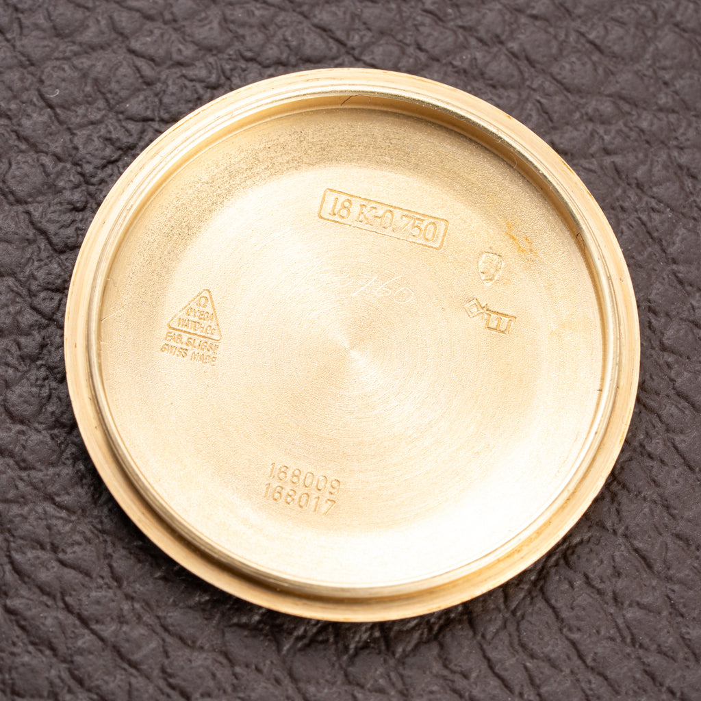 Omega Constellation C-Shape Automatic 18K Yellow Gold “OM Linen Dial”  Ref. 168.017 from 1969