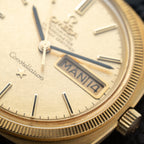 Omega Constellation C-Shape Day-Date 18K Yellow Gold OM DIAL from 1968 Ref. 168.029
