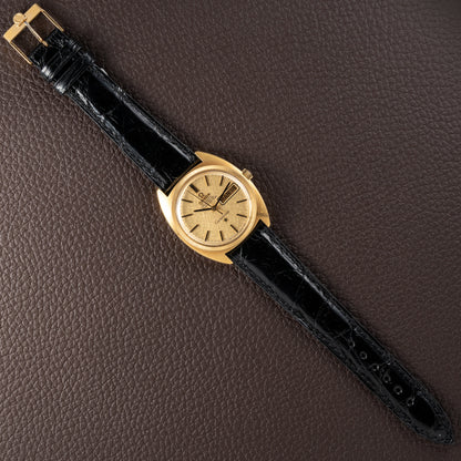 Omega Constellation C-Shape Day-Date 18K Yellow Gold OM DIAL from 1968 Ref. 168.029