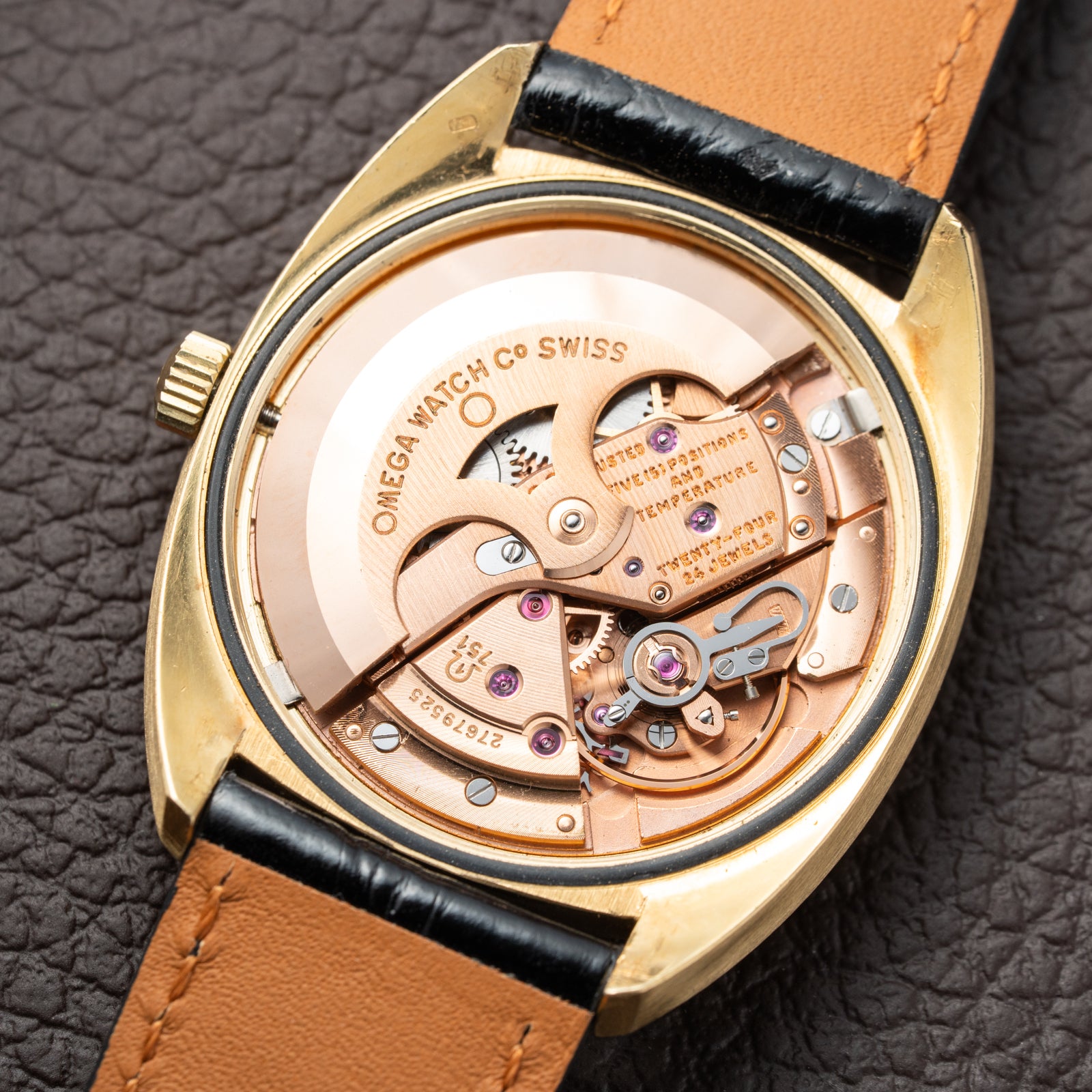 Omega Constellation C-Shape Day-Date 18K Yellow Gold OM DIAL from