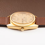 Omega Constellation C-Shape OM Dial 18K Yellow Gold Fluted Bezel Ref. 168.0057 from 1972