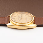 Omega Constellation C-Shape OM Dial 18K Yellow Gold Fluted Bezel Ref. 168.0057 from 1972